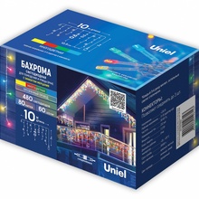 Uniel UL-00012067 Бахрома световая 1000x300 см, Китай - фото 1 - фото 2