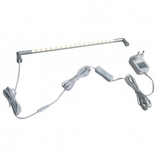 Uniel ULM-F31 ULM-F31-5,5W/WW IP20 SILVER Подсветка для картин 39x1,2 см, Китай - фото 1 - фото 1