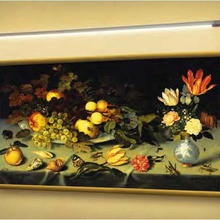 Uniel ULM-F31 ULM-F31-9W/NW IP20 SILVER Подсветка для картин 59x1,2 см, Китай - фото 1 - фото 2