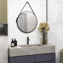 Alma ceramica Bronks 30x60, керамика, Россия, под мрамор - фото интерьера 1 - фото 2