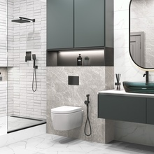 Alma ceramica Bronks 30x60, керамика, Россия, под мрамор - фото интерьера 1 - фото 3