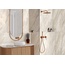 Alma ceramica Glow 60x120 см, керамогранит, Россия, под мрамор, полуполированная - фото интерьера 1