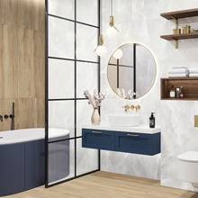 Alma ceramica Onyx Diamond 60x120 см, керамогранит, Россия, под мрамор, полуполированная - фото интерьера 1 - фото 1