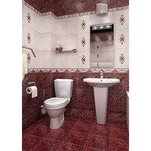 Alma ceramica Урал коричневый 44144 Бордюр 0,67x2,49 см, Россия - фото 1 - фото 1