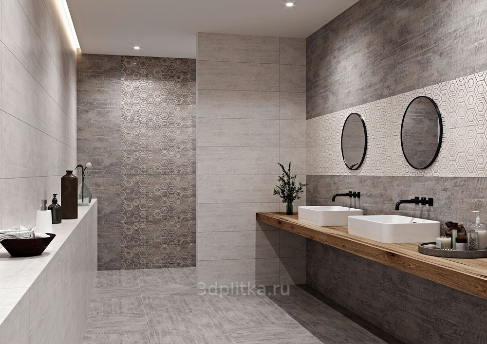 Alma ceramica Wizard 60x60 см, керамогранит, Россия, под камень  - фото интерьера 1