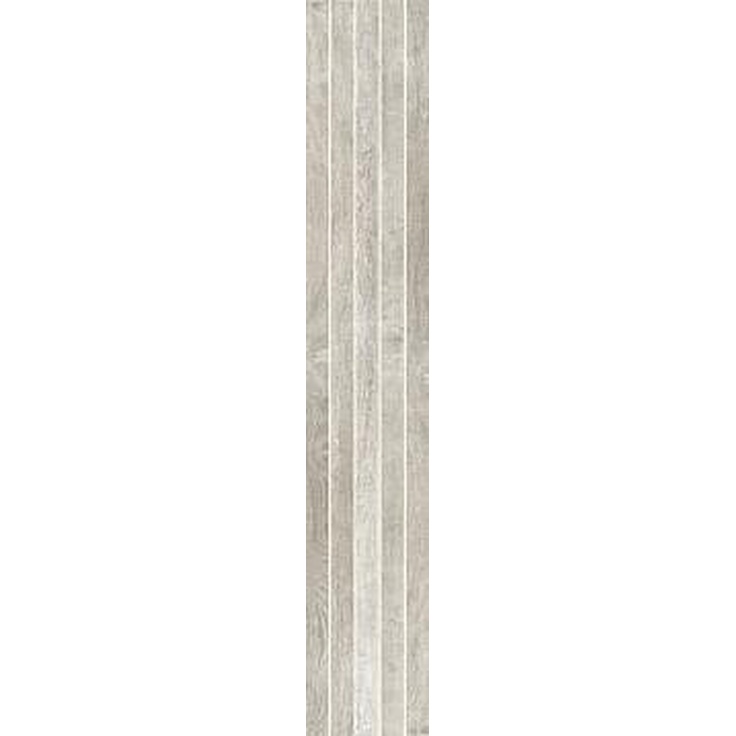 Vallelunga Luni VLUML40 Mosaici Listelli Cenere Декор 20x120 см, Италия, под дерево - фото 1