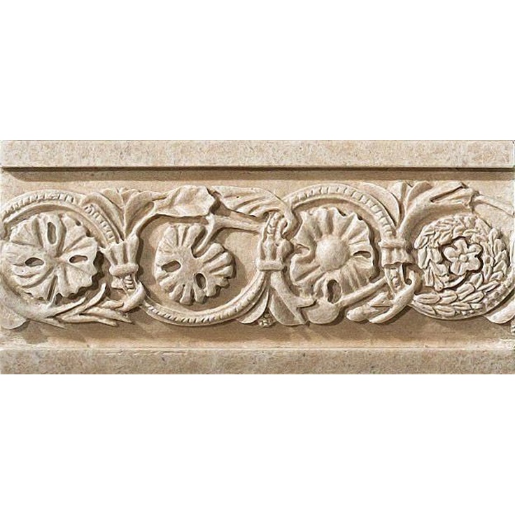 Vallelunga Villa d este G124490 Avorio Listello Tibur Бордюр 6,5x15 см, Италия - фото 1 Vallelunga Villa d este G124490 Avorio Listello Tibur Бордюр 6,5x15 см, Италия - фото 1