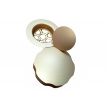 Vega V55К Полуавтомат Золото матовое 80 Слив-перелив Италия - фото 1 - фото 2