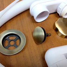 Vega V55К Полуавтомат Бронза 80 Слив-перелив Италия - фото 1 - фото 2