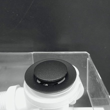 Vega V55R Полуавтомат Чёрный матовый 60 Слив-перелив 60x7,8x12 см, Италия - фото 1 - фото 3