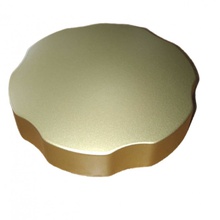 Vega V55R Полуавтомат Золото матовое 60 Слив-перелив 60x7,8x12 см, Италия - фото 1 - фото 3