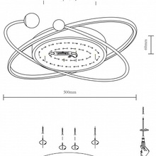 Velante Velante 435-347-03 Потолочный светильник Италия - фото 1 - фото 3