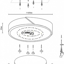 Velante Velante 445-067-01 Потолочный светильник Италия - фото 1 - фото 3