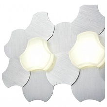 Vele Luce Viva VL8045W02 Бра 27x24,5 см, Италия - фото 1 - фото 3