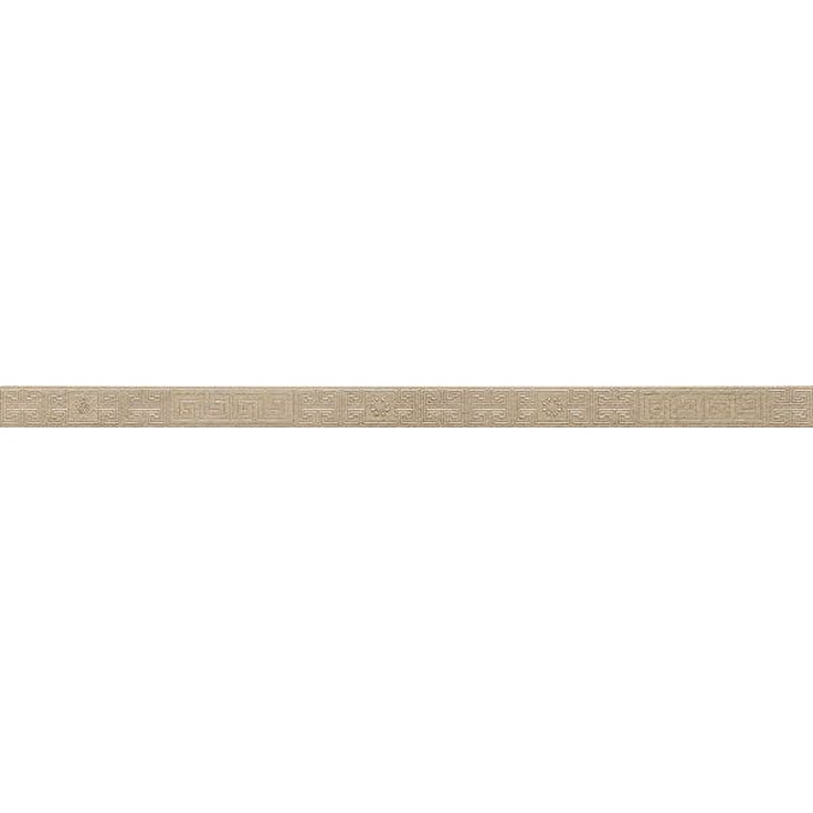 Versace Greek 261136 Listello Beige Oro Бордюр 4x80 см, Италия - фото 1