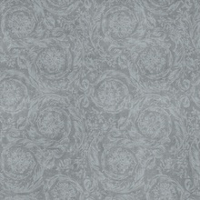 Versace Ceramics Harmony 0021766 Velvet Barocco Light Blue Nat Декор 120x120 см, Италия, под обои  - фото 1 - фото 1