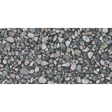 Versace Gemstone 0013148 Dark Shards Lux 3D Керамогранит 60x120 см, Италия, терраццо - фото 1 - фото 1