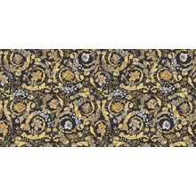 Versace Icons PF60011024 Barocco Black Ret Керамогранит 60x120 см, Италия, под обои  - фото 1 - фото 1