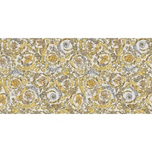 Versace Icons PF60011025 Barocco White/Gold Ret Керамогранит 60x120 см, Италия, под обои  - фото 1 - фото 1