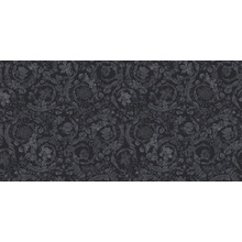 Versace Icons G28322 Barocco Garden Black Ret Керамогранит 60x120 см, Италия, под обои  - фото 1 - фото 1