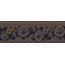 Versace Icons G0028370 Fascia Medusa Black Бордюр 20x60 см, Италия, под обои  - фото 1