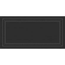 Versace La Greca Signature 0014141 Boiserie Black Nat R Керамогранит 60x120 см, Италия - фото 1 - фото 1