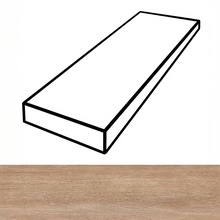 Versace Leatherwood 0020142 Honey SX nat 3D rett Угловая ступень 32x120 см, Италия, под дерево - фото 1 - фото 1