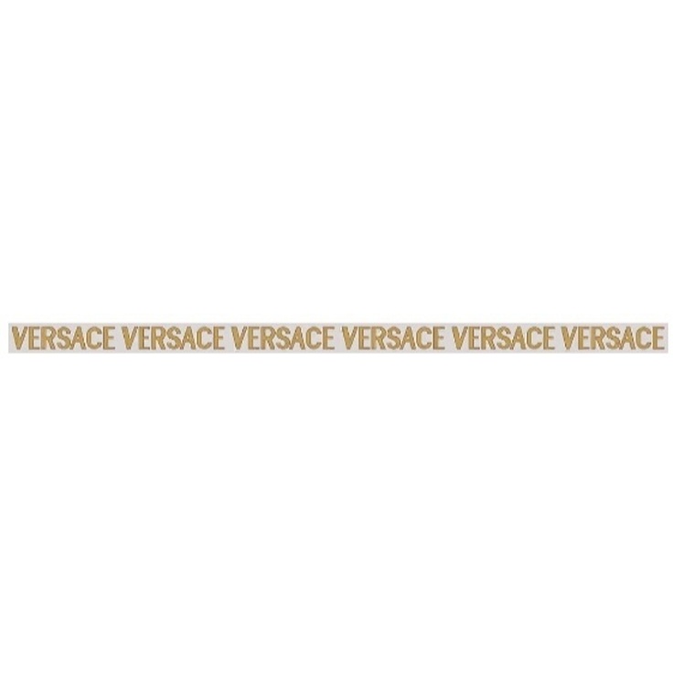 Versace Maximvs G0067721 Listello Firma Bianco / Oro Lux Бордюр 2,7x60 см, Италия - фото 1