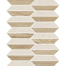 Versace V Stone 0020321 Lozenge White lap rett Мозаика 20,5x28,5 см, Италия, под мозаику - фото 1 - фото 1