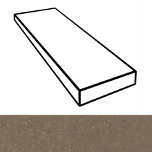 Versace V Stone 0020267 Gradone Ang DX Brown Lap rett Угловая ступень 32x120 см, Италия, под камень  - фото 1 - фото 1