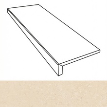 Versace V Stone 0020263 Gradone Beige Lap rett Ступень 32x120 см, Италия, под камень  - фото 1 - фото 1