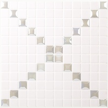 Vidrepur Mixed Trento Edna White  (на сетке) Мозаика 31,7x31,7 см, Испания, под мозаику - фото 1 - фото 1