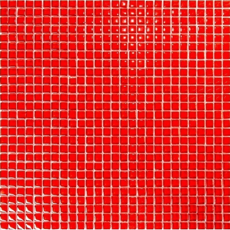Vidromar Pure Color VPC-111 Красная Мозаика 30x30 см, Испания, под мозаику - фото 1