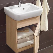 Villeroy&Boch Verity Design B017 01 DH 35 Белый глянец R Тумба для раковины 30,2x36,5x44,5 см, Германия - фото 1 - фото 3