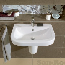 Villeroy&Boch Verity Design 5103 60 01 белая 60 Раковина 47x60x19,5 см, Германия - фото 1 - фото 2