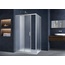Vincea Alpha VSR-3AL8012MT Профиль Хром / Текстурное стекло 120х80 Душевой уголок 80x120x190 см, Италия - фото 2