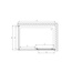 Vincea Alpha VSR-3AL8014CLG Профиль Золото брашированное / Прозрачное стекло 140х80 Душевой уголок 80x140x190 см, Италия - фото 4