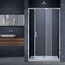 Vincea Alpha VDS-3AL120CL Прозрачное стекло/Хром 120 Душевая дверь 0,6x120x190 см, Италия - фото 1