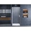 Vincea Alpha VDP-3AL800MT Текстурное стекло/Хром 80 Душевая дверь 0,6x80x195 см, Италия - фото 2
