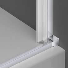 Vincea Alpha VDP-3AL800MT Текстурное стекло/Хром 80 Душевая дверь 0,6x80x195 см, Италия - фото 1 - фото 4