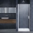Vincea Alpha VDP-3AL800MT Текстурное стекло/Хром 80 Душевая дверь 0,6x80x195 см, Италия - фото 1