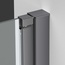 Vincea Alpha VDP-3AL700CLGM Прозрачное стекло/Вороненая сталь 70 Душевая дверь 0,6x70x195 см, Италия - фото 2