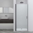 Vincea Alpha VDP-3AL700CLGM Прозрачное стекло/Вороненая сталь 70 Душевая дверь 0,6x70x195 см, Италия - фото 1