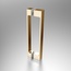 Vincea Alpha VDP-3AL700CLG Прозрачное стекло/Шлифованное золото 70 Душевая дверь 0,6x70x195 см, Италия - фото 5