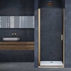 Vincea Alpha VDP-3AL700CLG Прозрачное стекло/Шлифованное золото 70