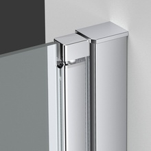 Vincea Alpha VDP-3AL700CL Прозрачное стекло/Хром 70 Душевая дверь 0,6x70x195 см, Италия - фото 1 - фото 4