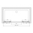 Vincea Alpha VDS-3AL2170MT Тектсурное стекло/Хром 170 Душевая дверь 0,6x170x190 см, Италия - фото 5