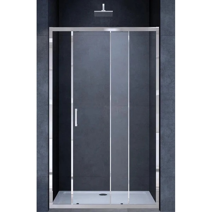 Vincea Alpha VDS3-3AL100CL Прозрачное стекло/Хром 100 Душевая дверь 0,6x100x190 см, Италия - фото 1 Vincea Alpha VDS3-3AL100CL Прозрачное стекло/Хром 100 Душевая дверь 0,6x100x190 см, Италия - фото 1