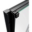Vincea Alpha VDS3-3AL100CLB Прозрачное стекло/Черный 100 Душевая дверь 0,6x100x190 см, Италия - фото 3