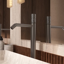 Vincea Aura VBF-6AU2GM Для раковины Вороненая сталь Смеситель 16,9x5x29,6 см, для раковины, Италия - фото 1 - фото 2